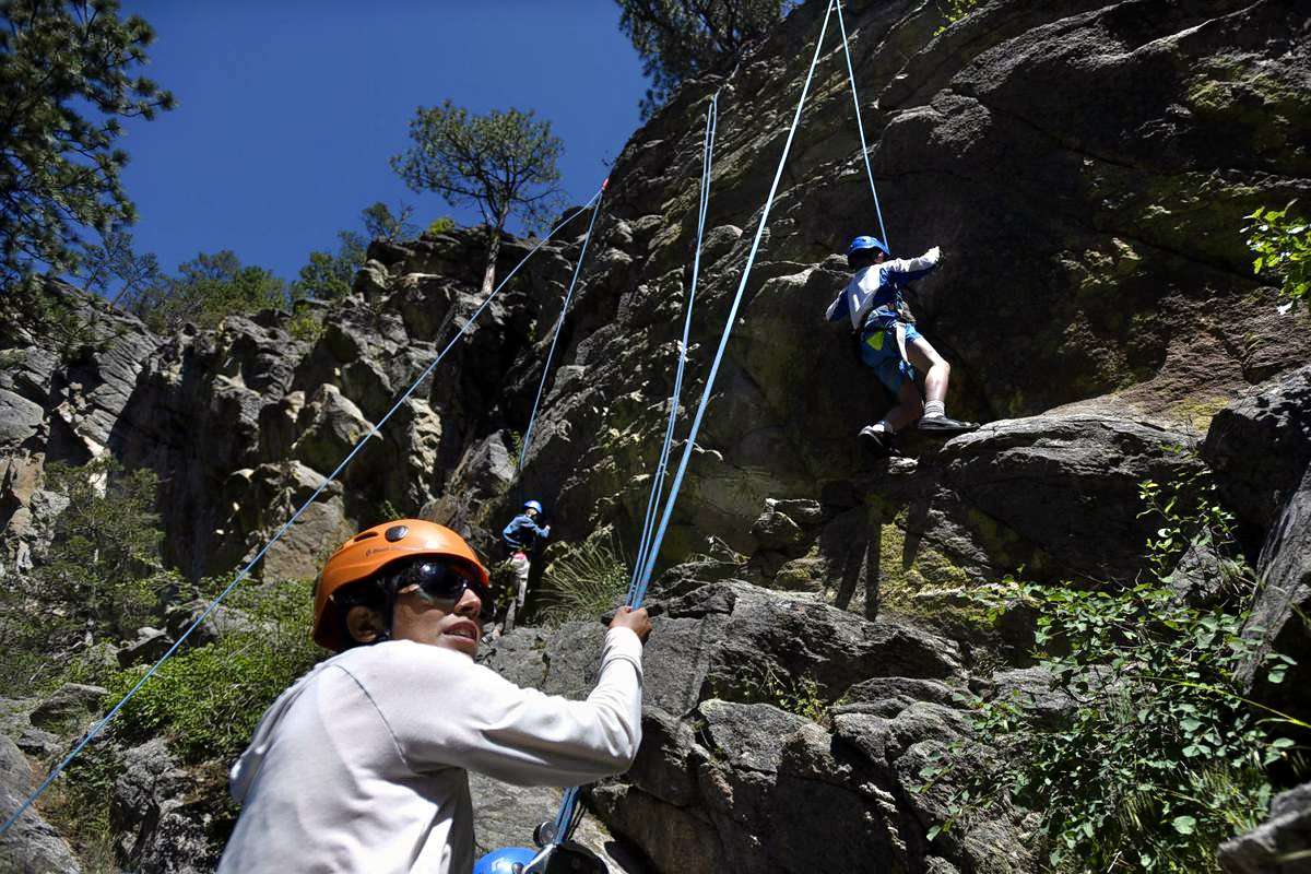 Rock Climbing In Dandeli Image