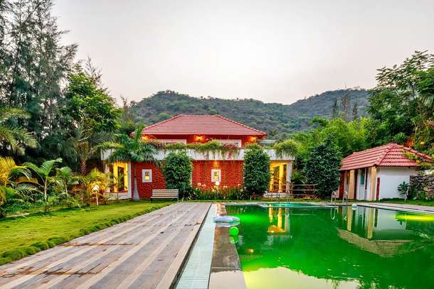 Exterior view of the resort