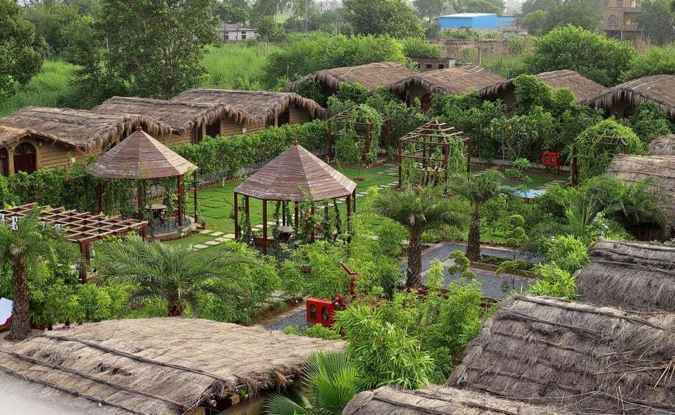 Arial View of the resort