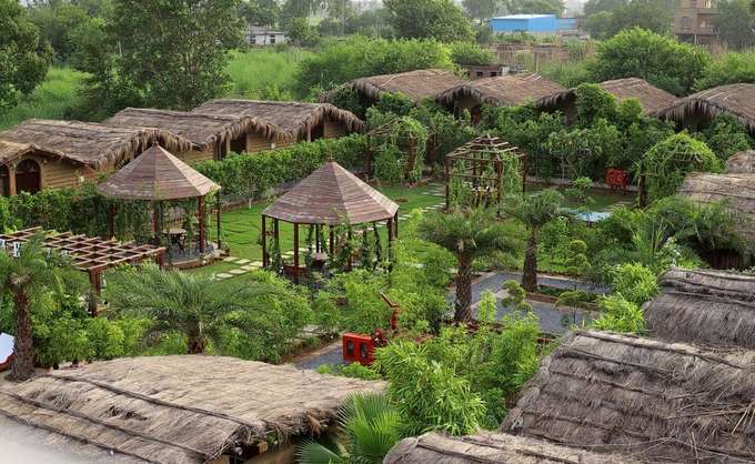 Arial View of the resort