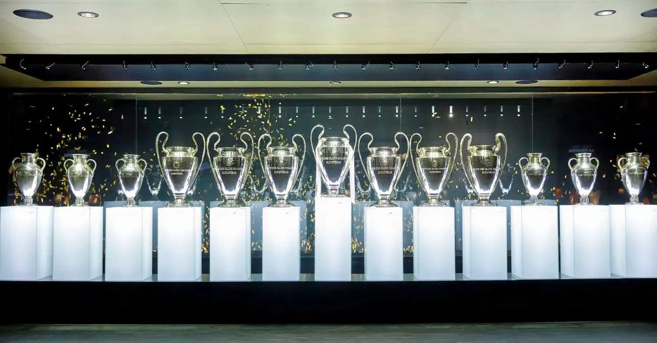 Real Madrid Santiago Bernabeu Stadium Ticket Image