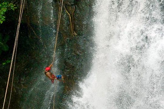 Bhivpuri Waterfall Rappelling Image
