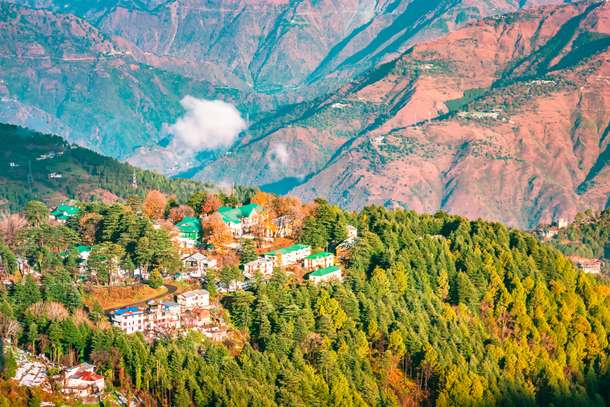 Aerial view of Dalhousie