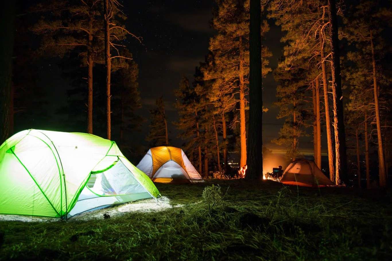 Riverside Camping In Sakleshpur Image