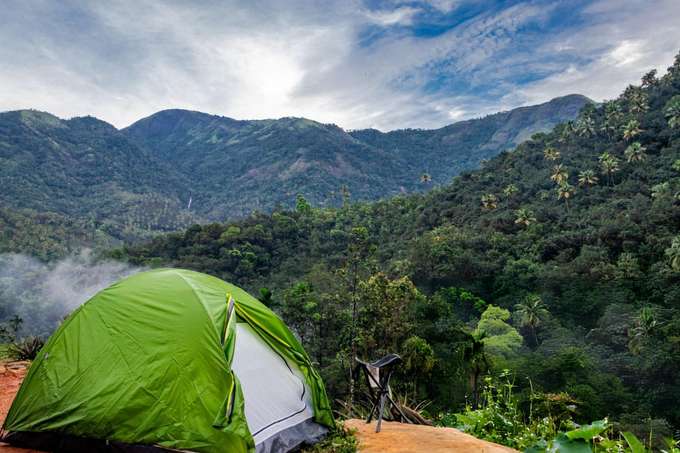 Experience nature's serenity at Vagamon camping and bonfire