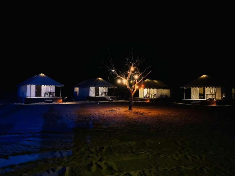 Camping in Khuri with Candle Light Dinner