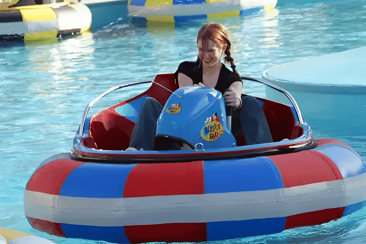 Splash into fun with bumper boats at Barnala