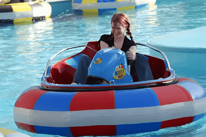 Splash into fun with bumper boats at Barnala