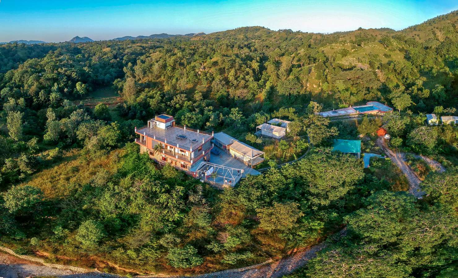 Aerial View of Resort