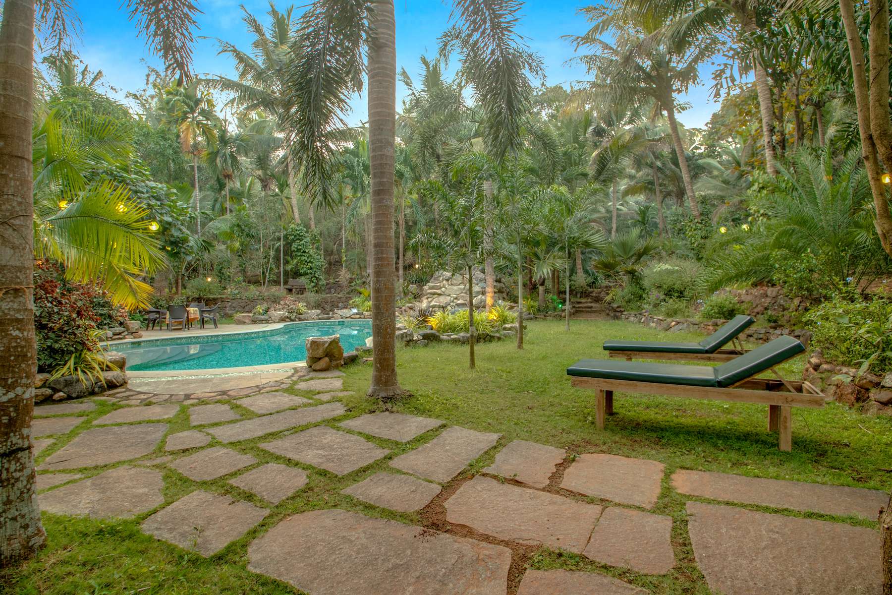 A Luxury Hill Cottage Surrounded With Lush Greens In Goa Image