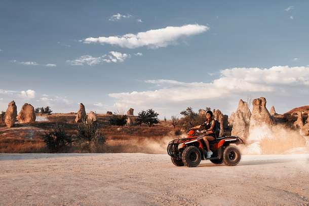 Enjoy ATV ride in Cappadocia