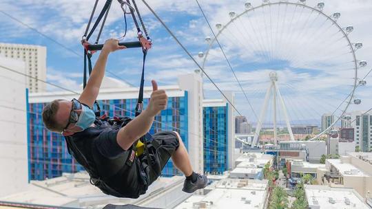 Fly LINQ Zipline Las Vegas Tickets Image