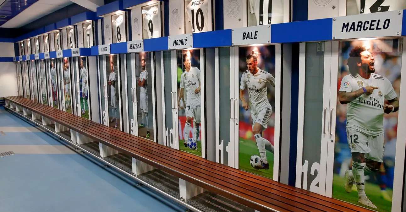 Real Madrid Santiago Bernabeu Stadium Ticket Image