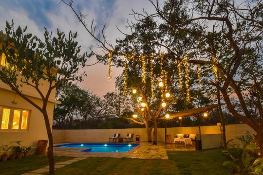 A Lavish Villa With Private Pool In Alibaug Image