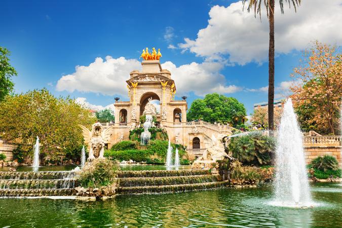 Cascada del Parc de la Ciutadella Barcelona