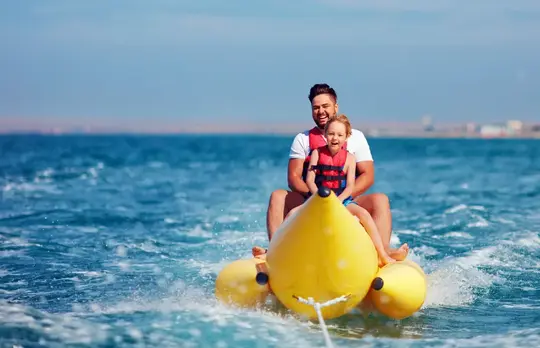 Banana Boat Ride in Bali Image