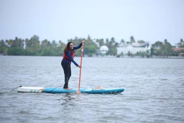 Experience the thrill of paddling on Kerala’s crystal-clear waters