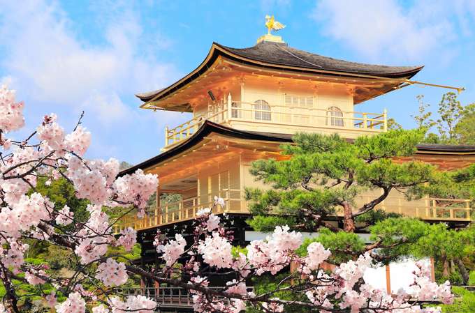 Witness the splendour of Kinkakuji Temple’s golden façade