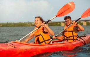 Enjoy a fun-filled kayaking session, perfect for all skill levels