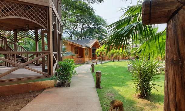 Immerse yourself in the serene beauty of the Sahyadri Hills at Monteria Resort