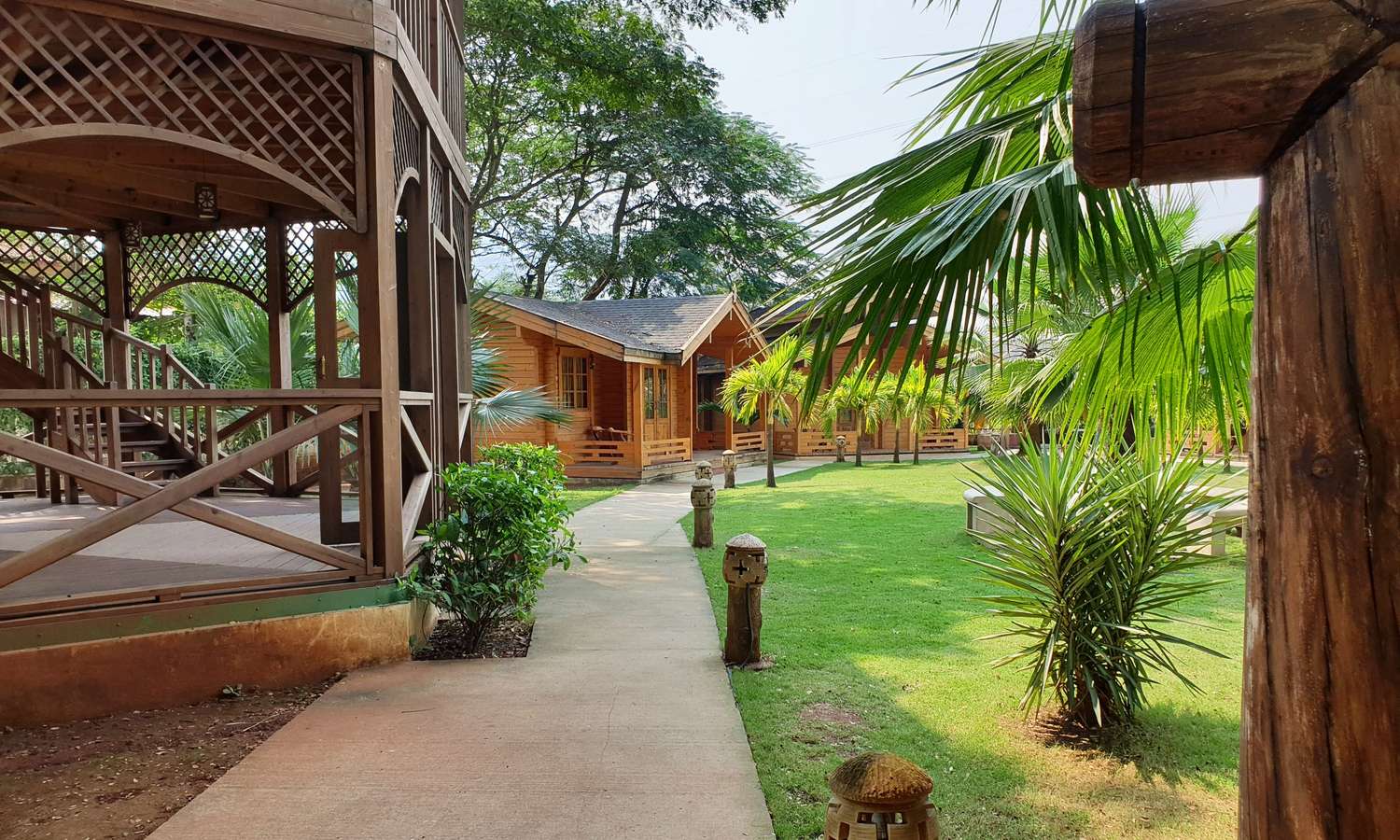 Immerse yourself in the serene beauty of the Sahyadri Hills at Monteria Resort