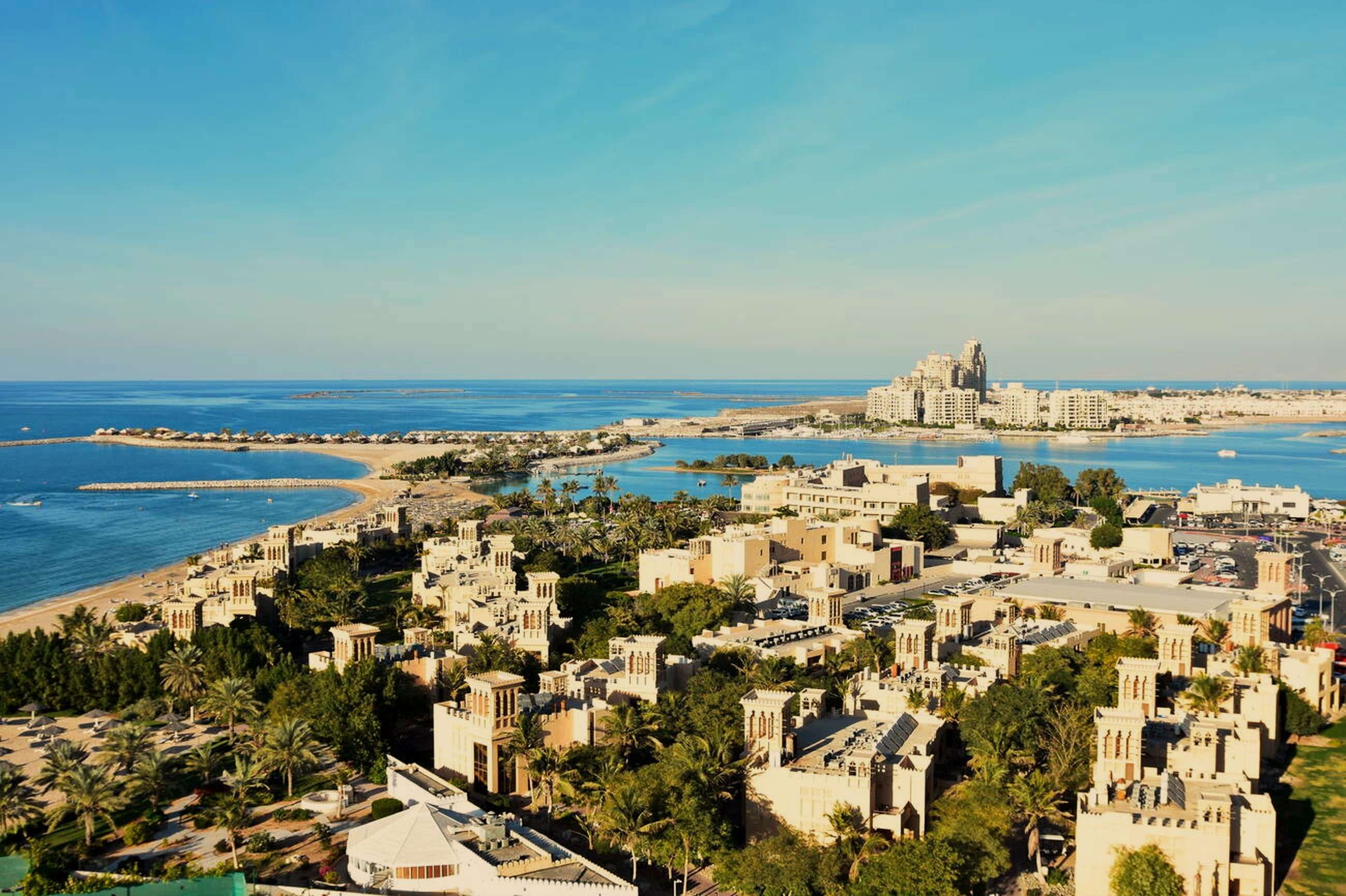 Aerial View of Ras Al Khaimah