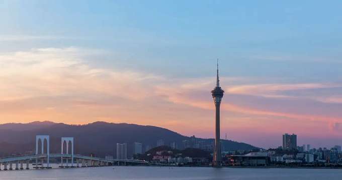 The iconic Macau Tower stands tall as a testament to architectural marvel