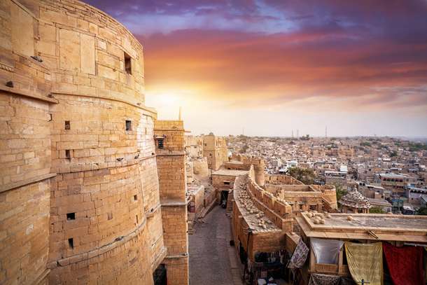 Jaisalmer Fort city view
