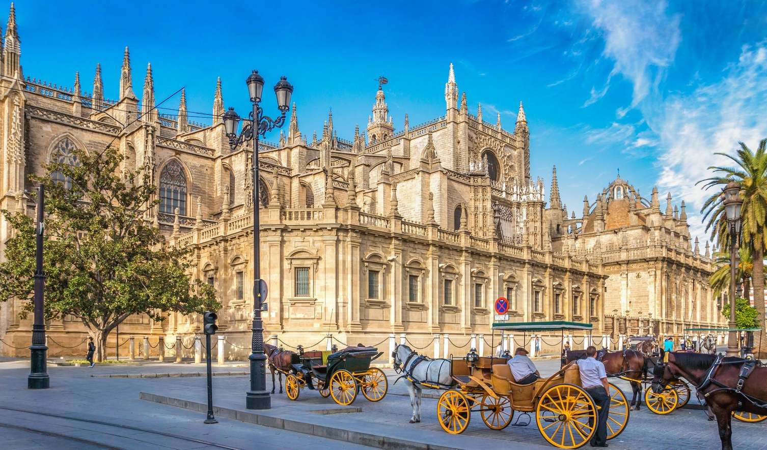 The 500 year old Royal Alcazar of Seville is an architectural marvel