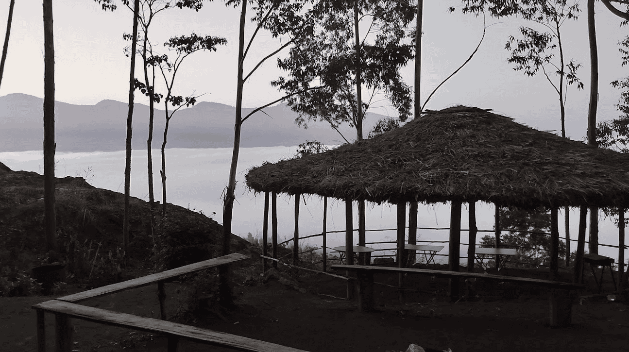 Camping On Mountain Image