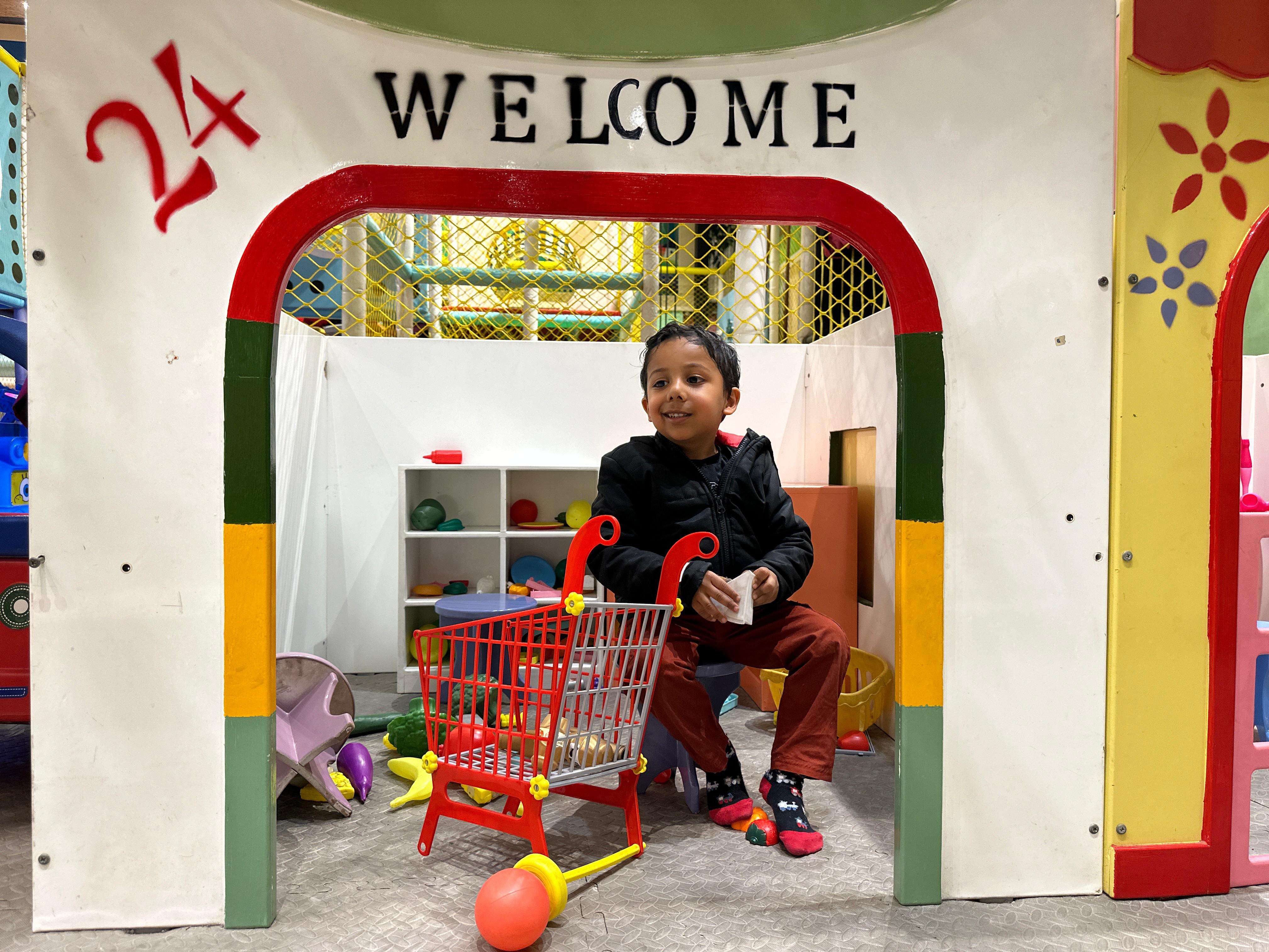 Dive into endless fun with trampolines and wall climbing adventures