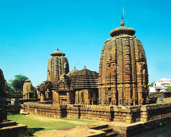 Stunning architecture of Lingaraj temple