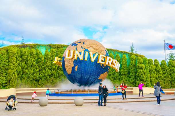 Experience the magic of movie worlds at Universal Studios Japan