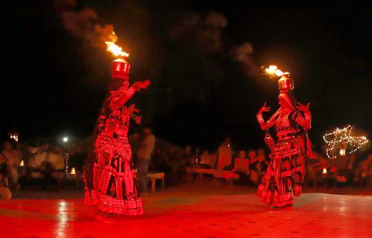 Dinner On Dunes, Jodhpur Image