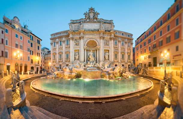 Trevi Fountain in Rome