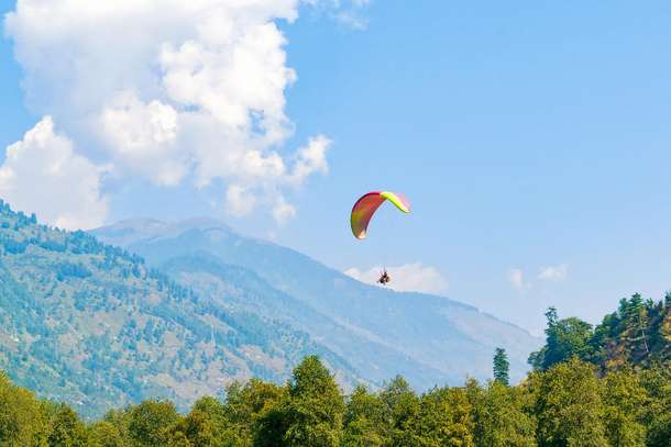Paragliding in Shimla