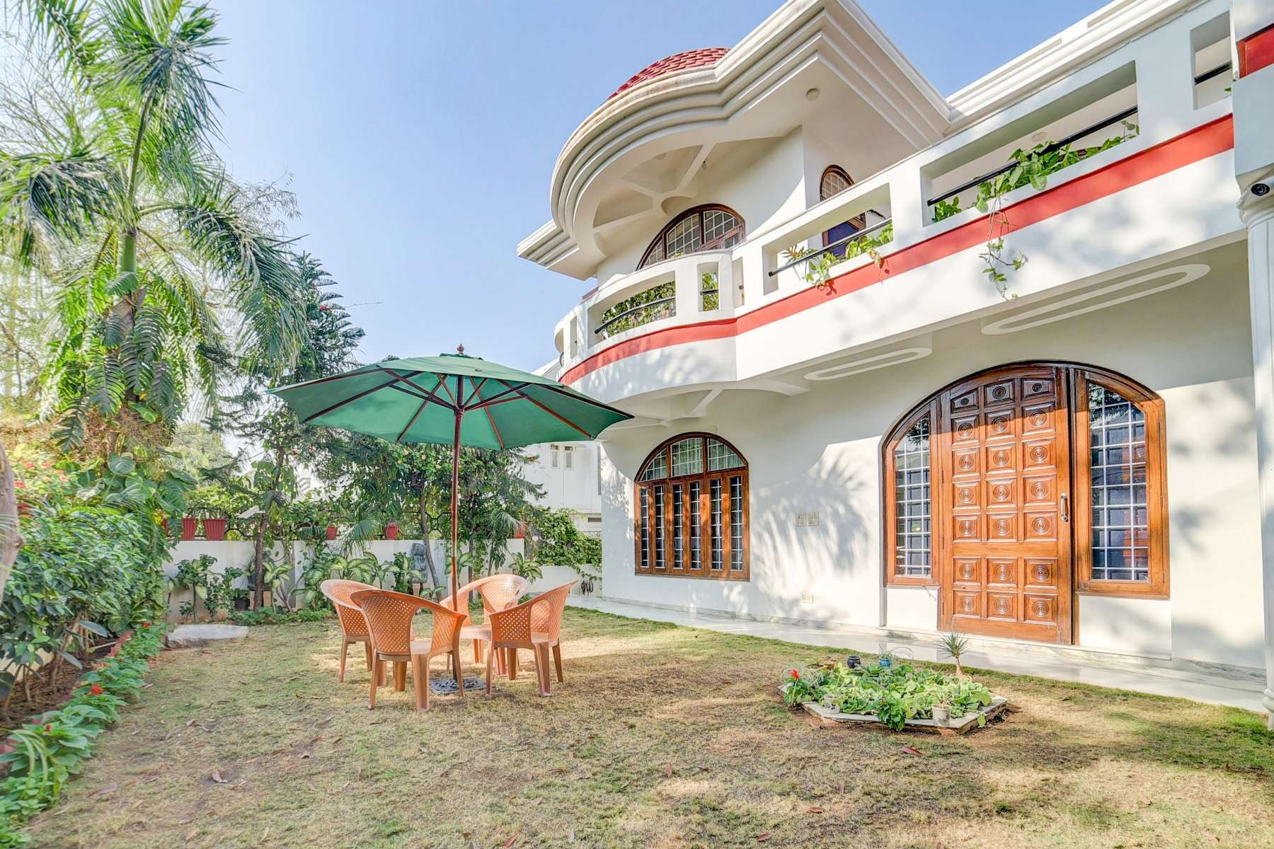 Outside View of villa