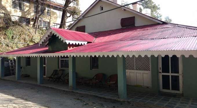 Outside sitting area