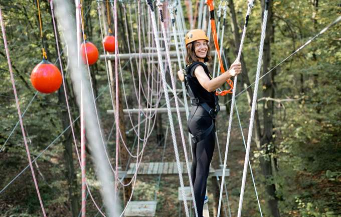 Sky Bridge in Mussoorie
