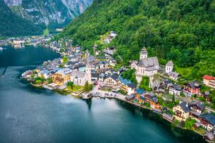 Enjoy scenic views by the Hallstatt Lake
