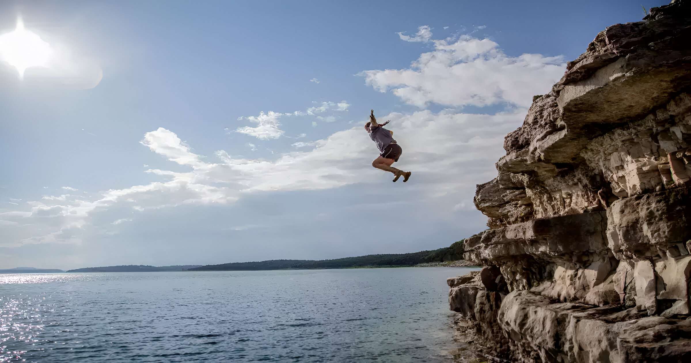 Leap into the thrill at Camp Advait’s cliffs