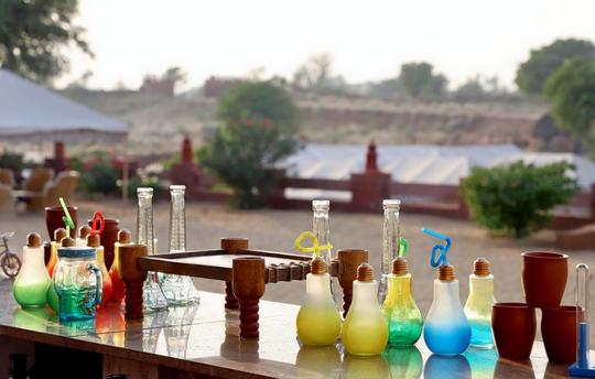 Dinner On Dunes, Jodhpur Image