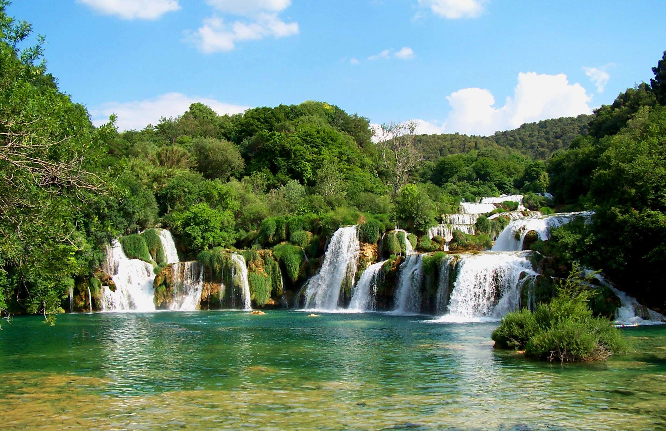 Admire the breathtaking beauty of the nature while visiting Krka National Park