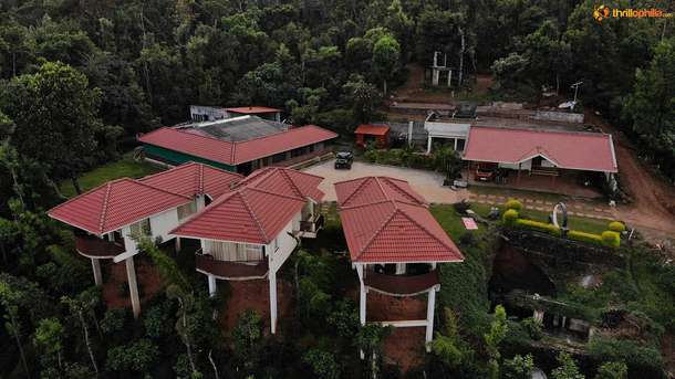 Aerial view of the Homestay