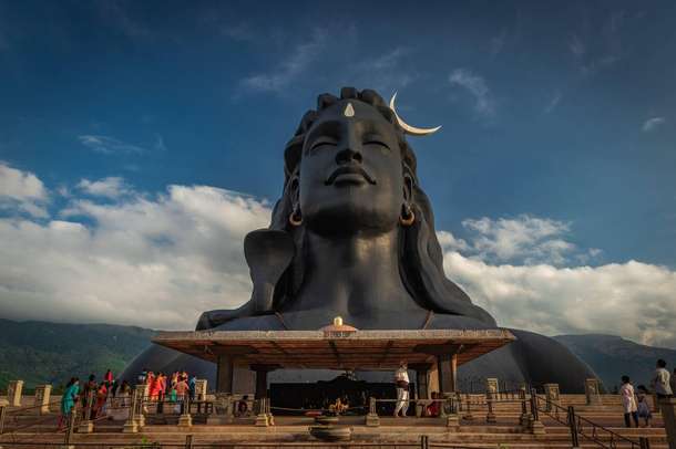 Experience spiritual tranquility at the iconic Adiyogi Temple