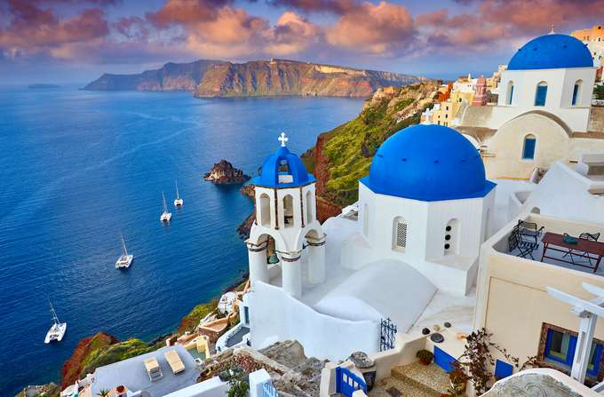Soak up the Greek charm in Santorini