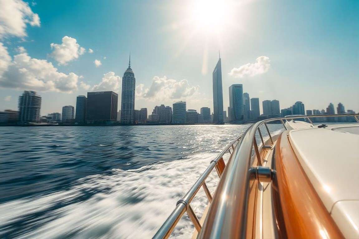 Skyline Sailing in Mumbai Image