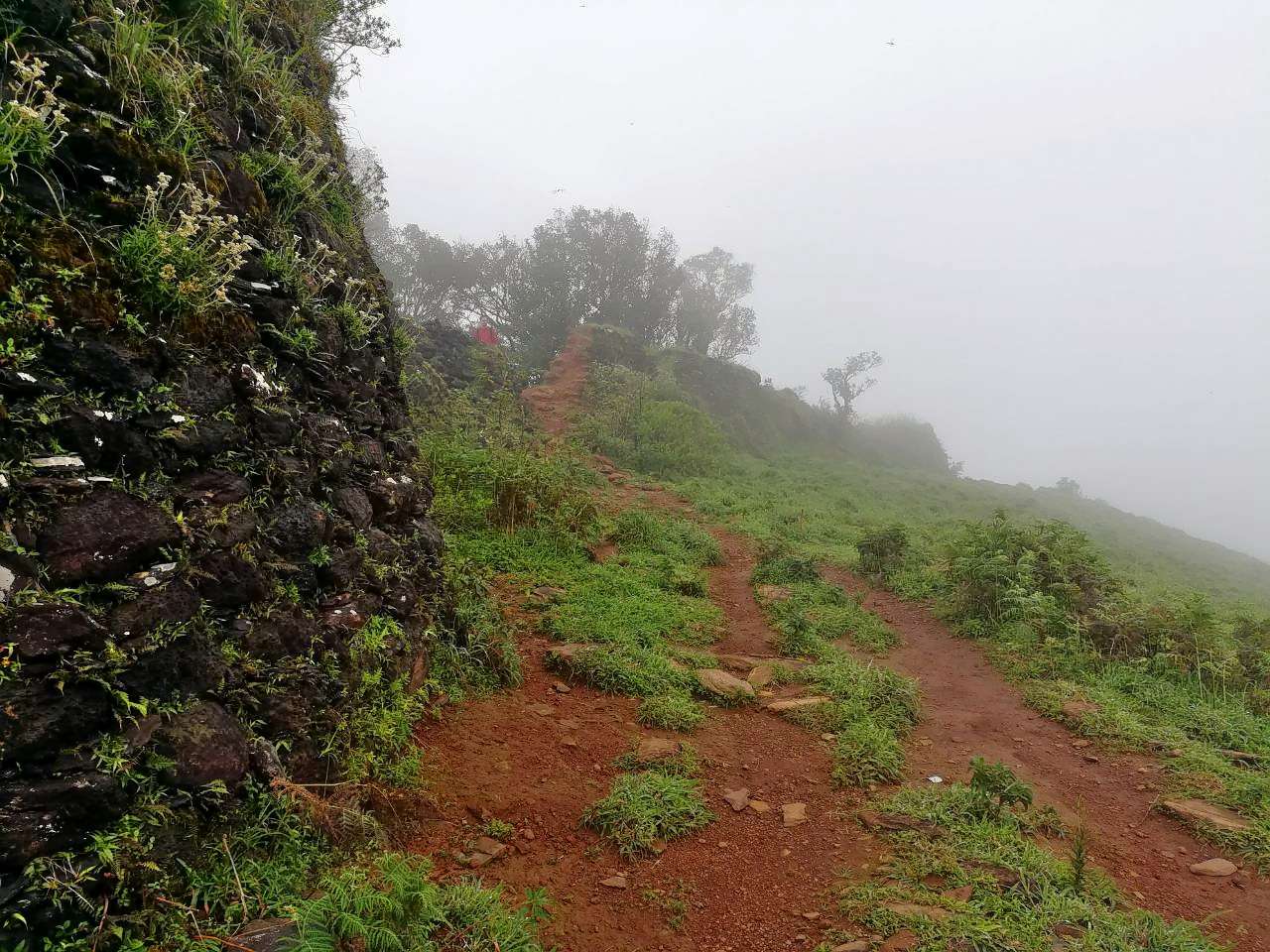 Misty Trek To Ballalarayana Durga Fort Image