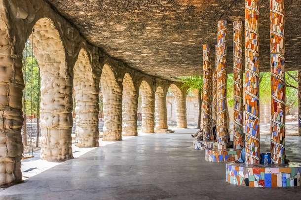 Explore Chandigarh's Rock Garden, a creative fusion of art, nature, and sculptures