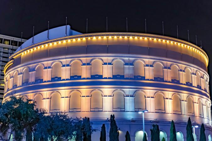Caesars Palace And The Colosseum